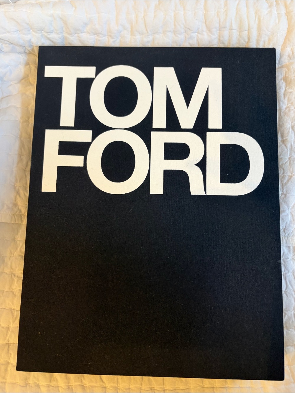 Tom Ford Black and White coffee table book